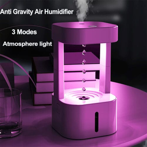 Creative Anti-gravity Water Drop Humidifier - Image 7