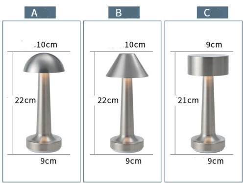 Vintage Metal Table Lamp - Image 3