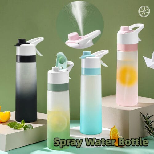 Spray Water Bottle Outdoor Sport Fitness Capacity