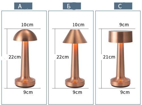 Vintage Metal Table Lamp - Image 4