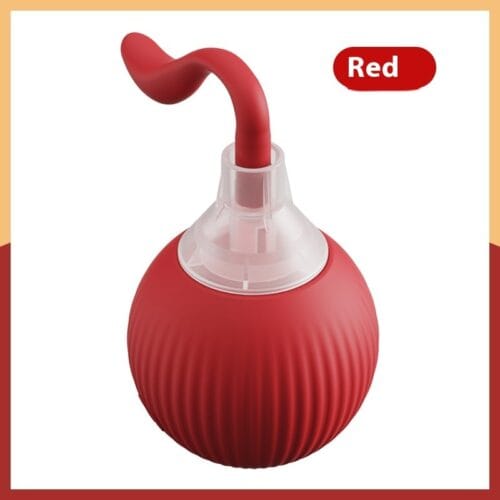 Interactive Cat Toys Ball for Indoor Cats Fast Rolling on Carpet, Chirping & Motion Activate Cat Toys (Red) - Image 3