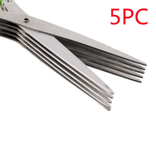 5 Blade Kitchen Salad Scissors - Image 9