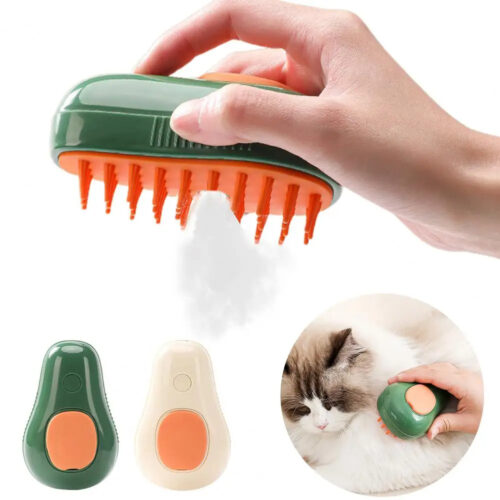 Electric Steamy Cat Brush