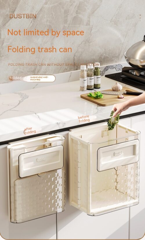 Foldable Hanging Trash Can - Image 4
