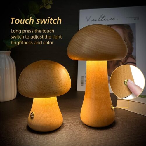 Cute Mushroom LED Night Light - Image 2