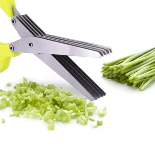 5 Blade Kitchen Salad Scissors