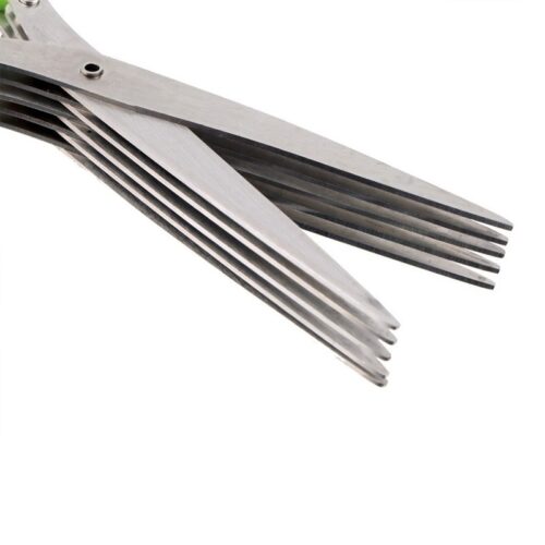 5 Blade Kitchen Salad Scissors - Image 8