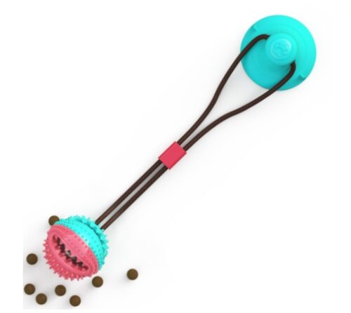 Dog Toys Silicon Suction  Interactive Ball Toy - Image 3